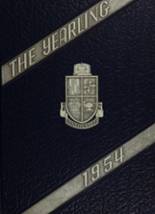 Centreville High School 1954 yearbook cover photo