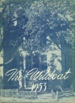 Maxwell High School 1953 yearbook cover photo