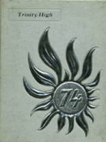 1974 Trinity High School Yearbook from Weaverville, California cover image