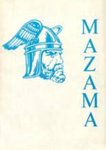 Mazama High School 1973 yearbook cover photo