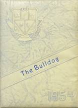 Bald Knob High School 1954 yearbook cover photo