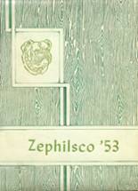 Zephyrhills High School 1953 yearbook cover photo