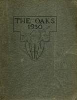 Muskegon Heights High School 1930 yearbook cover photo