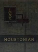 Houston High School 1964 yearbook cover photo
