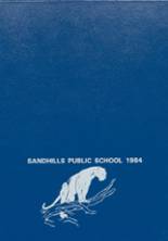 Sandhills High School 1984 yearbook cover photo