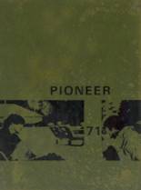 1971 Western Mennonite High School Yearbook from Salem, Oregon cover image