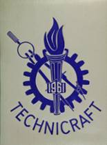 Saunders Trades & Technical High School  1961 yearbook cover photo