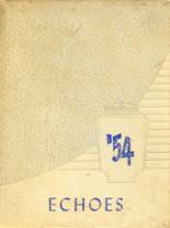 Moravia High School 1954 yearbook cover photo