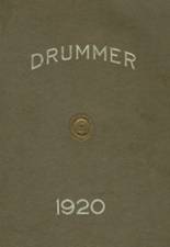 Drummer Township High School 1920 yearbook cover photo