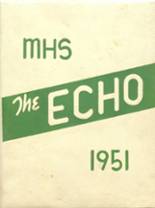 Musselman High School 1951 yearbook cover photo