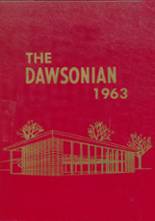 Dawson County High School 1963 yearbook cover photo