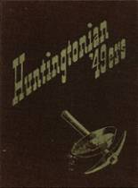 Huntington High School 1949 yearbook cover photo