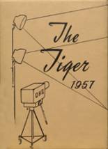 Dover High School 1957 yearbook cover photo