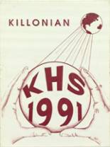 Killingly High School 1991 yearbook cover photo