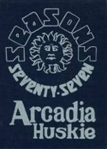 Arcadia High School 1977 yearbook cover photo