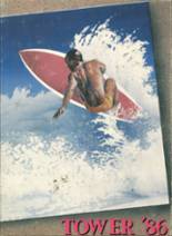 Manteca High School 1986 yearbook cover photo