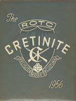 Cretin High School 1956 yearbook cover photo