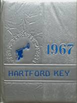 Hartford High School 1967 yearbook cover photo