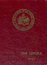 Loyola Blakefield Jesuit School 1946 yearbook cover photo