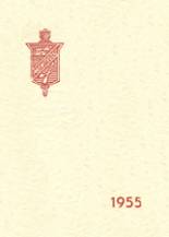 Montrose High School 1955 yearbook cover photo
