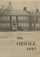 Holmes Liberty High School 1957 yearbook cover photo