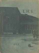 Livingston High School 1953 yearbook cover photo