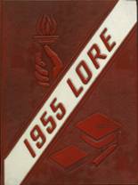 Lewistown High School 1955 yearbook cover photo