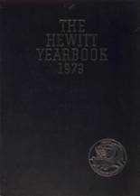 Hewitt High School 1973 yearbook cover photo