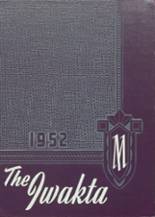 Morris High School 1952 yearbook cover photo