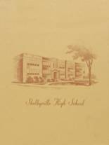 Shelbyville High School 1975 yearbook cover photo