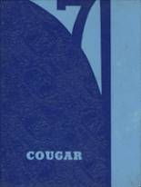1971 Crow High School Yearbook from Eugene, Oregon cover image