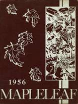 Maple Heights High School 1956 yearbook cover photo