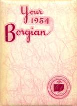 1954 St. Francis Borgia High School Yearbook from Washington, Missouri cover image