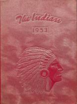 Tishomingo High School 1953 yearbook cover photo