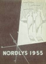 Northeast High School 1955 yearbook cover photo