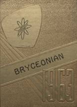 Bryce Valley High School 1963 yearbook cover photo