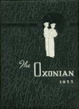 1955 Oxford High School Yearbook from Oxford, North Carolina cover image