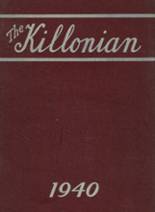 Killingly High School 1940 yearbook cover photo