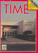 Terrell High School 1984 yearbook cover photo