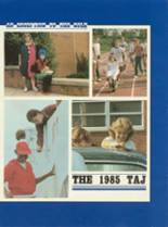 Harrisonburg High School 1985 yearbook cover photo
