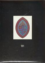 1981 Episcopal High School Yearbook from Jacksonville, Florida cover image