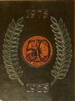 Oliver High School 1925 yearbook cover photo