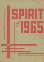 1965 Benjamin Bosse High School Yearbook from Evansville, Indiana cover image