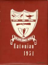 Eaton High School 1951 yearbook cover photo
