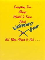 Waterford High School 1991 yearbook cover photo