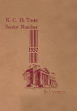 New Cumberland High School 1937 yearbook cover photo