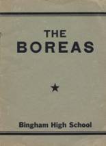 Bingham High School 1945 yearbook cover photo