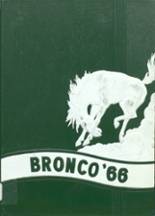 Blackfoot High School 1966 yearbook cover photo