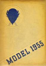 Model High School 1955 yearbook cover photo