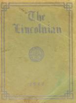 Lincoln Academy 1944 yearbook cover photo